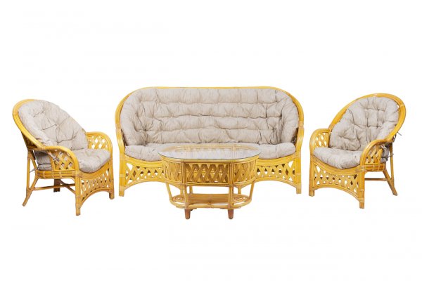 Комплект Черчилль (Рузвельт) с 3х местным диваном (Радуга)